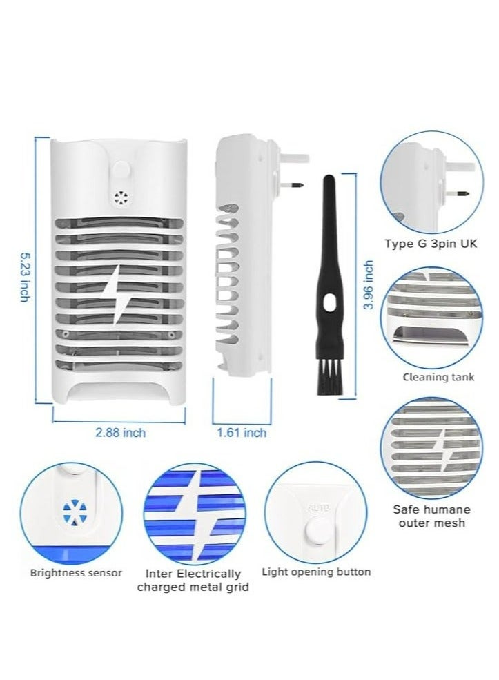 ANYOUI Mosquito Killer Lamp, Indoor Plug-in Mosquito Repellent Lamp, UV Ultraviolet LED Mosquito Attracting and Killing Lamp, Plug and Use, Essential for Bedrooms, Living Rooms, and Offices (White) - Image 4