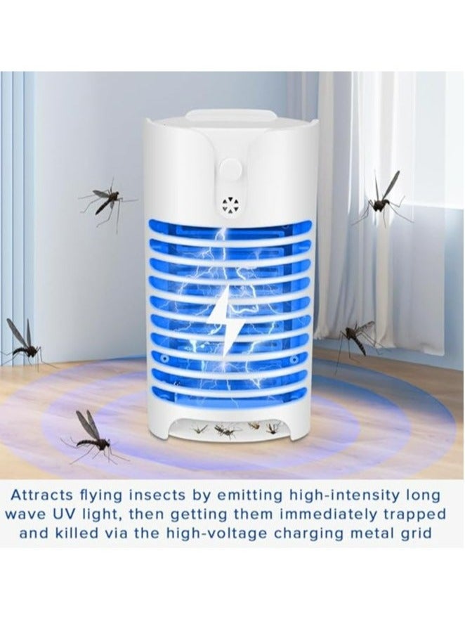 ANYOUI Mosquito Killer Lamp, Indoor Plug-in Mosquito Repellent Lamp, UV Ultraviolet LED Mosquito Attracting and Killing Lamp, Plug and Use, Essential for Bedrooms, Living Rooms, and Offices (White) - Image 5