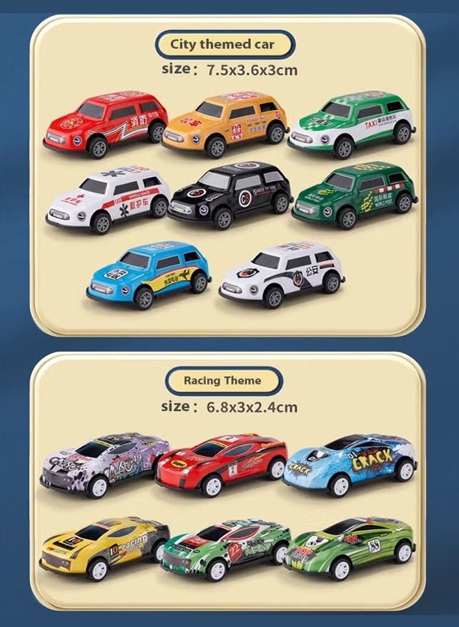 Airplane Toy, Construction Airplane Toys, Aircraft Model with 12 Mini Metal Cars,  Fall-Resistant Large Inertia Children's Aircraft Toy, Impact and Take-off Action, Transport Construction Airplane Toy Play, Vehicles Set for children,Toddler Toy Aircraft，Gift for Birthday and Holidays. - Image 4