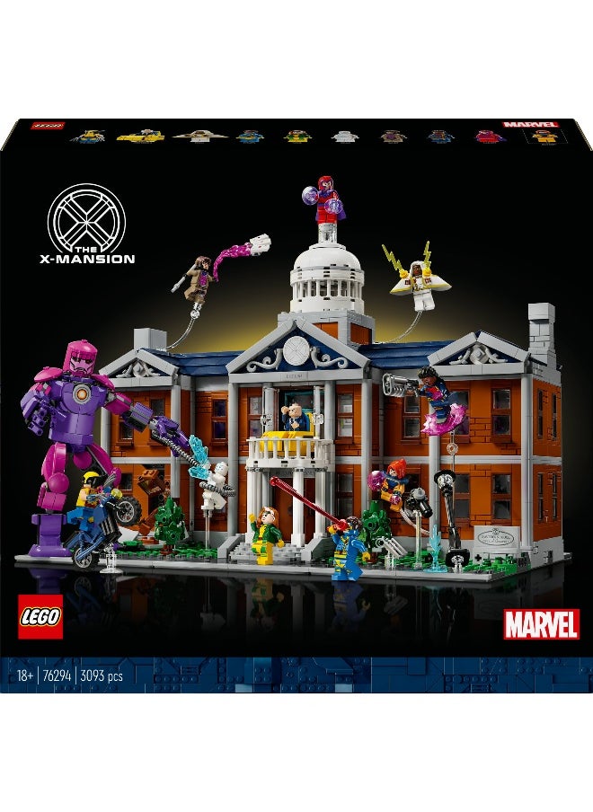 LEGO LEGO Marvel X-Men: The X-Mansion 76294 Building Set (3093 Pieces)  - Image 2