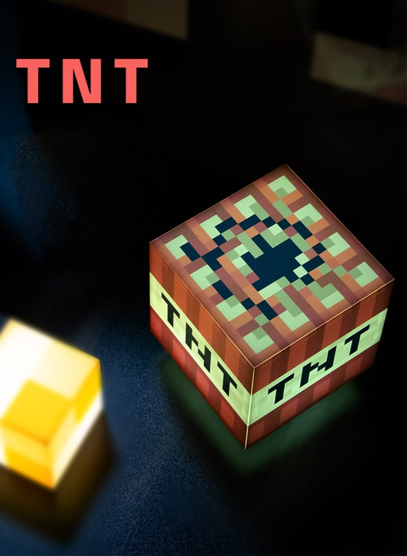 Minecraft TNT Light Handheld Night Light & Fun Minecraft Toy for Kids, Minecraft Room Decor - Image 3