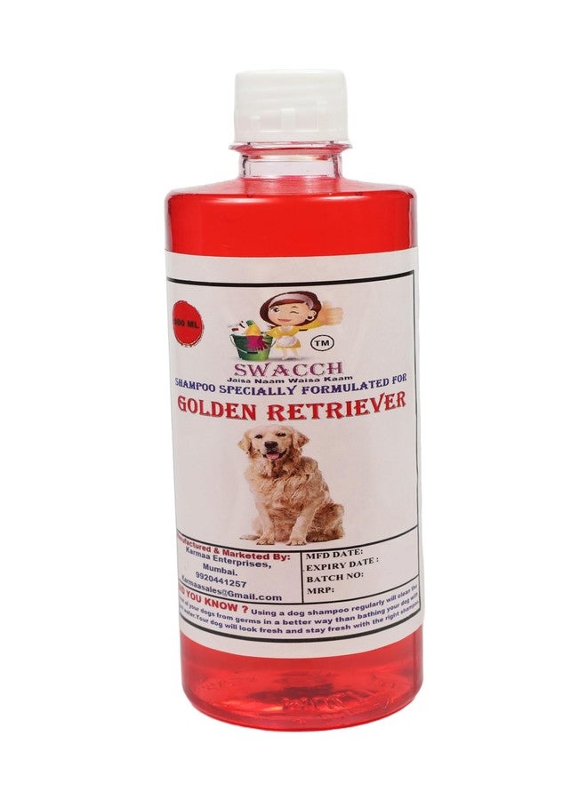 SWACCH Shampoo Specially FORMULATED for Golden Retriever (500ML) Jasmine - Image 1