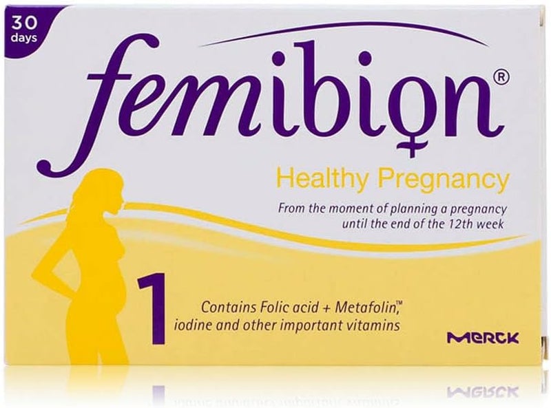 Merck Femibion Healthy Pregnancy Tablets - 30 Tablets for Nutritional Support - Image 2