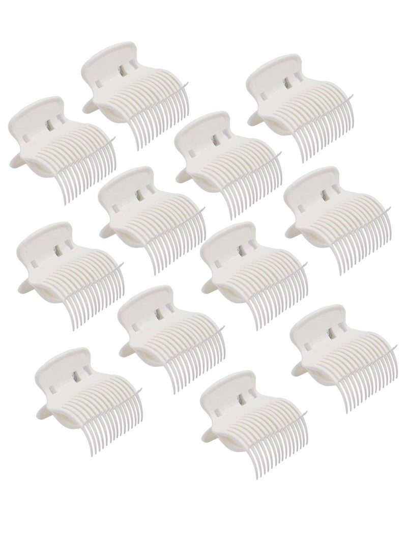 نيبمينينت 12 Pieces Hot Roller Clips Hair Curler Claw Replacement for Women Girls Section St - Image 2