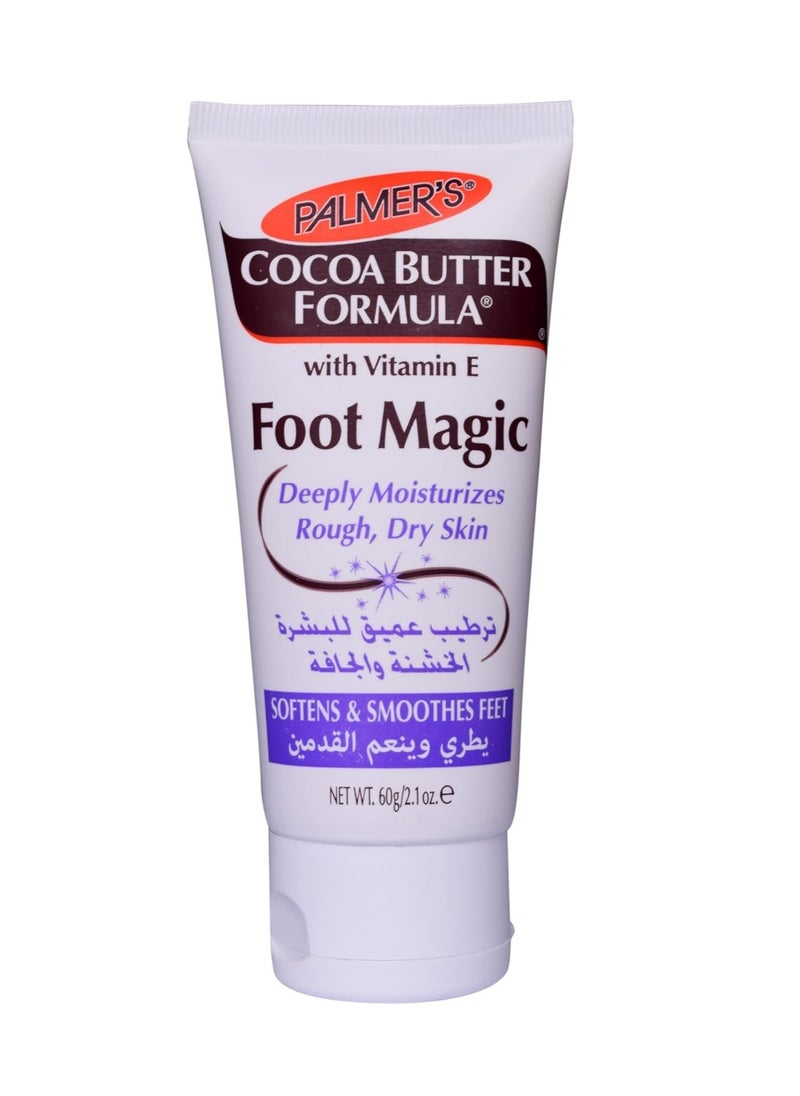 PALMER'S Cocoa Butter Formula with Vitamin E, Foot Magic, Softens And Smoothes Feet 60 gm  - Image 1