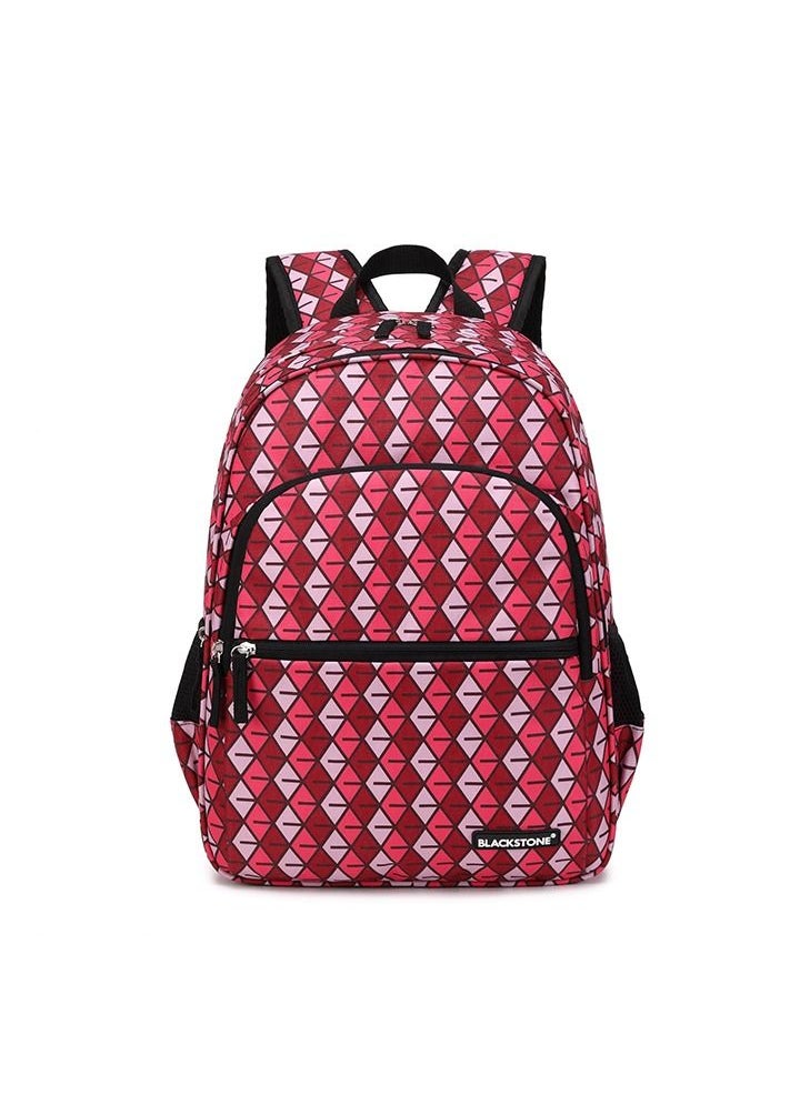 BLACKSTONE 2 Pcs School Bags Backpack Set with Luxury Stripe for Kids Large Capacity Student Book bag Includes Backpack and Lunch Bag School Supplies for Boys Girls Teens  - Image 3