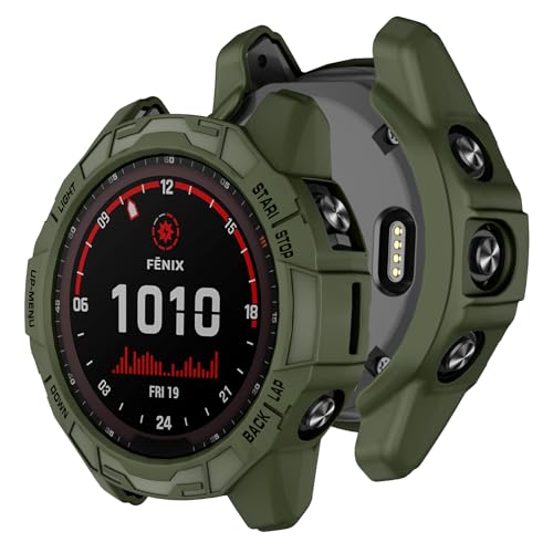 ISABAKE Case Cover Compatible with Garmin Fenix 7X/Fenix 7X Pro/EPIX Pro 51mm, Soft Anti Drop Replacement Protective Cases Smart Watch Accessories - Image 3