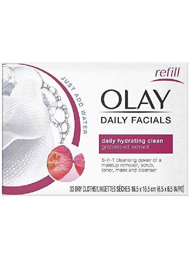 Olay Of Olay Daily Facials Normal & Dry Refill 33 Ct - Image 1