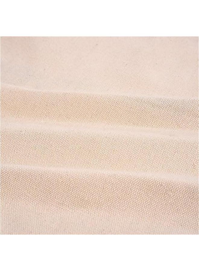 عام حقيبة مجفف الشعر، حقيبة برباط، حقيبة مجفف الشعر، 11.8 × 13.8 بوصة (قطن، بيج) - Image 5