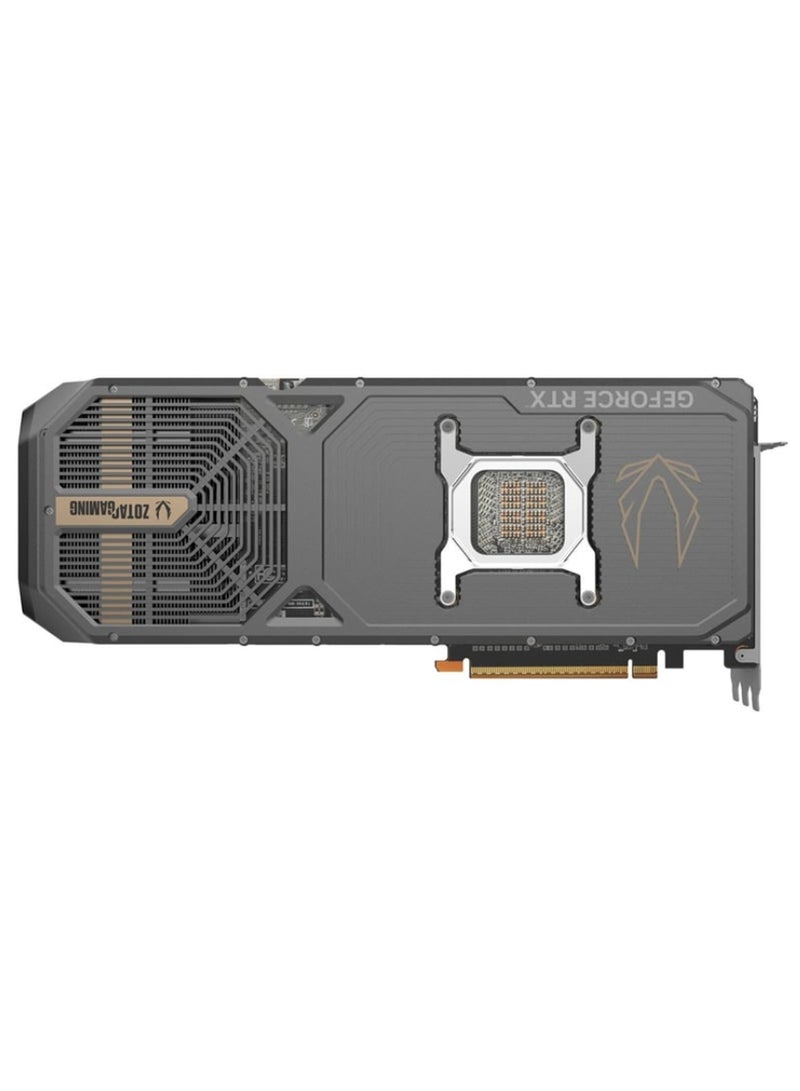 ZOTAC GAMING GeForce RTX 5090 AMP Extreme INFINITY Graphics Card, 32GB GDDR7, 21760 CUDA Cores, 2467 MHz Engine Clock, 28 Gbps Memory Clock, PCIe 5.0, 4K 480Hz, 8K 165Hz DisplayPort 2.1, HDMI 2.1b, IceStorm 3.0 Cooling, 1000W PSU Recommended, Dual BIOS, RGB Lighting, 3.5 Slot Size | ZT-B50900B-10P Black - Image 4