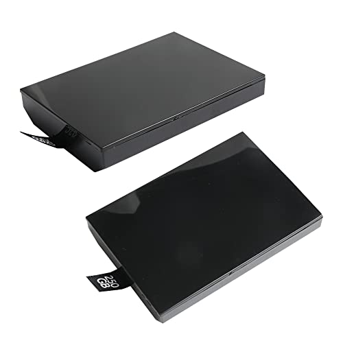 Ximimark Internal Hard Disk Drive Enclosure Replacement HDD Caddy Case Shell for Xbox 360 Slim (20GB/60GB/120GB/250GB/320GB/500GB),2Pack - Image 1