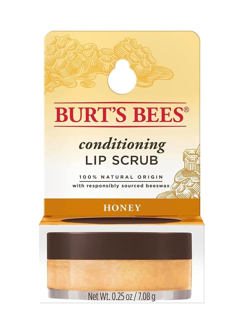Burt's Bees 100% Natural Conditioning Lip Scrub with Exfoliating Honey Crystals - 7.8g - Image 1