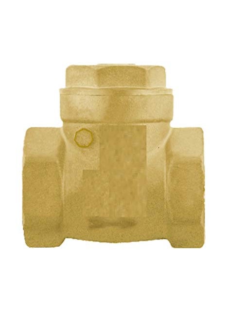 AMAZOR AMAZOR Non Return Valve Water Pressure Control Valve NRV Brass Valve Swing Check Valve 2 50 mm  - Image 2