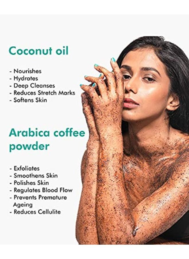 Online Quality Store Arabica A+++ Raw Coffee Powder Body Scrub, 100 G |Tan Removal |Coffee Powder For Skin & Hair| Paraben & Sls Free |Coffee Powder For Face Whitening (100G , Pack Of 1)  - Image 5
