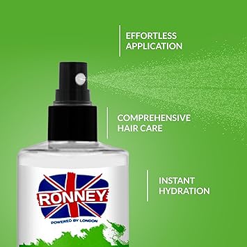 RONNEY 15in1 Leave in Conditioner Spray for Glossy Hair Hair Detangling Spray Heat Protector Moisturise Nourish Professional Leavein Hair Conditioner for Curly Hair Shine Spray - Image 4