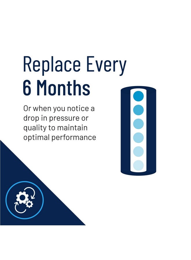 Pentek Pentair Pentek DGD-5005 Big Blue Water Filter, 10-Inch Whole House Sediment Filter Cartridge Replacement, Dual-Gradient Density Spun Polypropylene, 10" x 4.5", 5 Micron, Pack of 1 - Image 5