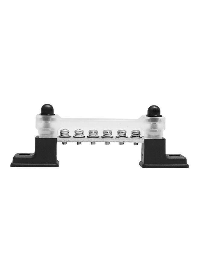 NIBEMINENT 6 Terminal Busbar Block And Cover For Car Boat Marine - Image 2