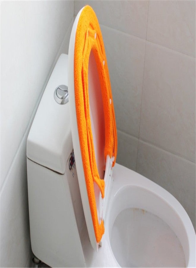 Vimeet Warm Toilet Seat Cover Washable Bathroom Closestool Pad Mat - Image 3