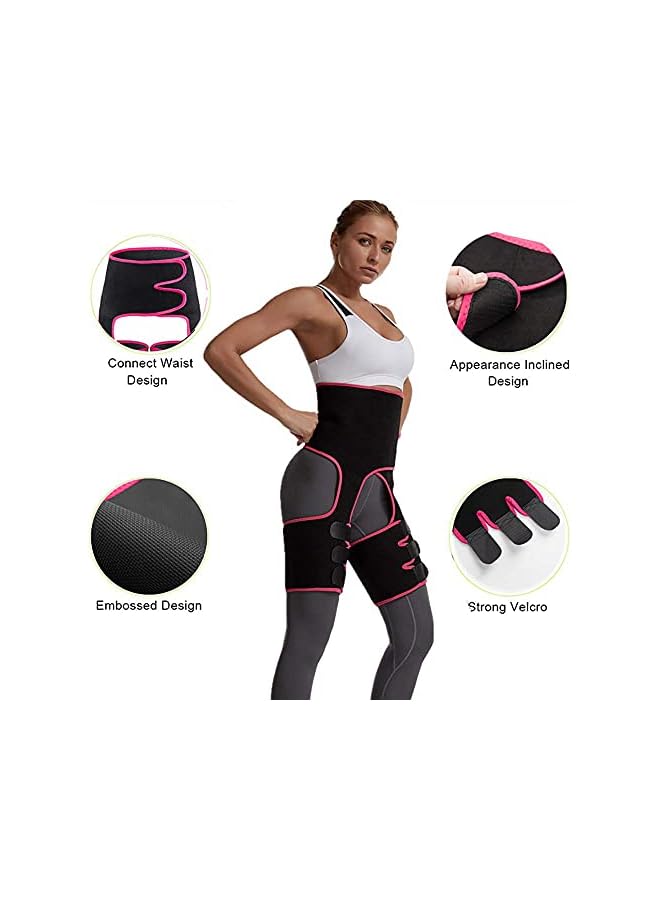 PROMASS مدرب الخصر للنساء، مدرب خصر خفيف للغاية مع حزام قابل للتعديل، معزز للورك غير مرئي لملابس الشكل لللياقة البدنية، التدريب، التمرين - Image 3