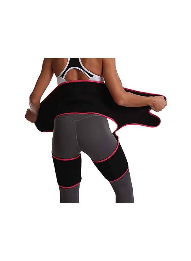 PROMASS مدرب الخصر للنساء، مدرب خصر خفيف للغاية مع حزام قابل للتعديل، معزز للورك غير مرئي لملابس الشكل لللياقة البدنية، التدريب، التمرين - Image 2