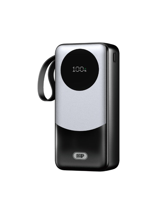 SP Power Bank 30000 with screen and supports fast charging 22.5W - Image 1
