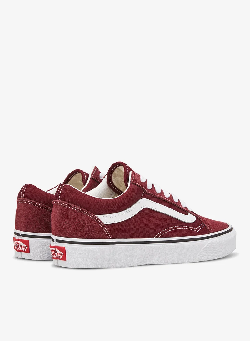 VANS Red Old Skool Unisex Shoe  | Best Price UAE