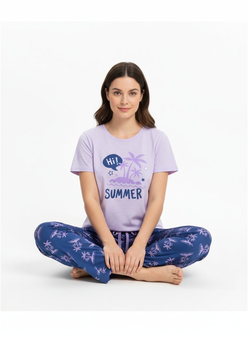 general PJ LADIES BODICE SS TOP + LP SV-PR-268 - Image 2