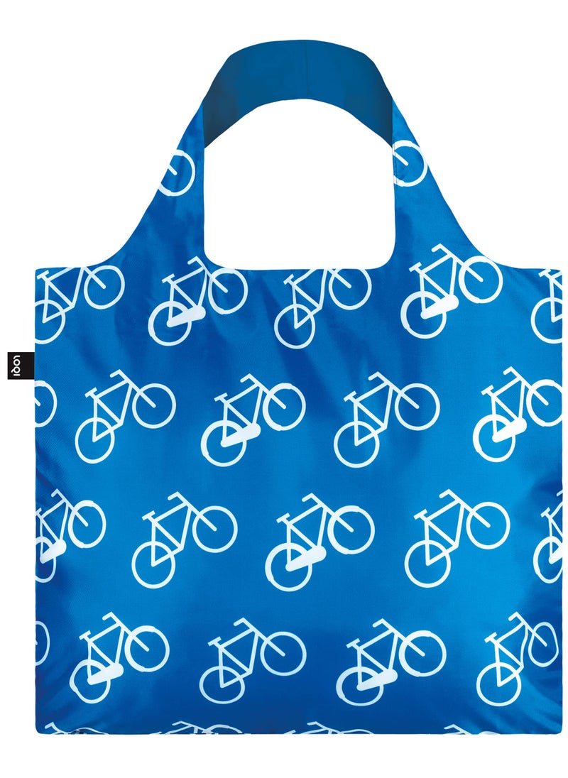 LOQI LOQI Travel Bicycle Reusable Shopping Bag Multicolor 