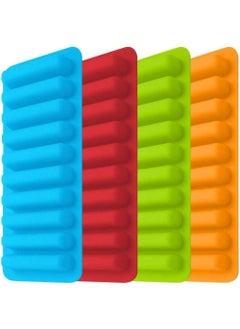 Mishrit Mishrit Kitkat, Stick, and Rectangle Shape Silicone 10 Slot Ice and Chocolate Mould Tray for Home Kitchen and Restaurant Dish Design. (1)  - Image 1