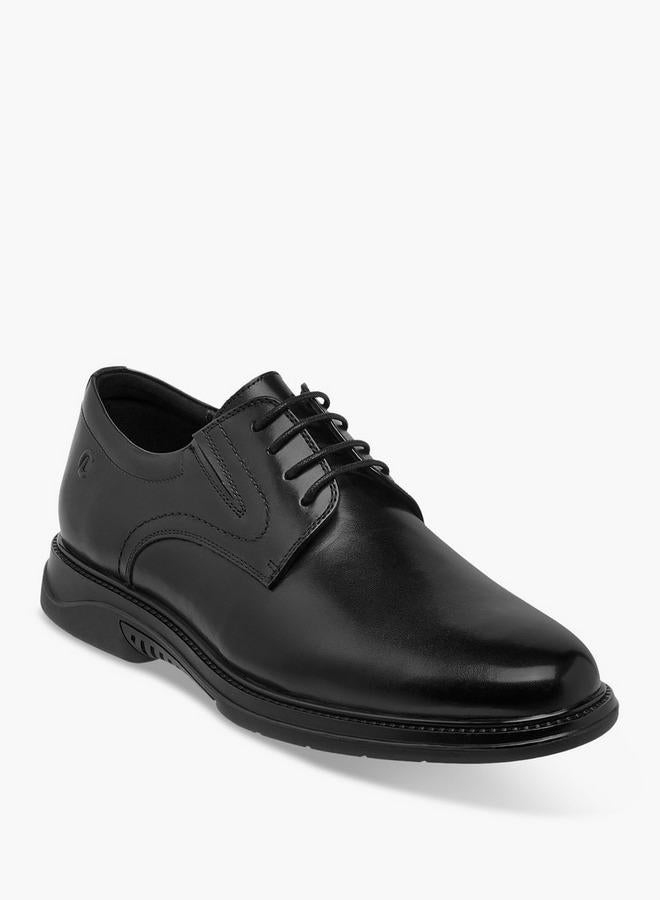 Le Confort Men Lace-Up Leather Derby Shoes - Image 2