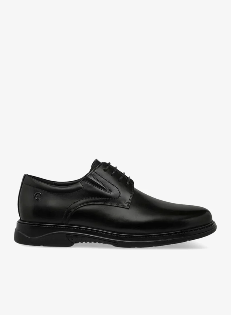 Le Confort Men Lace-Up Leather Derby Shoes