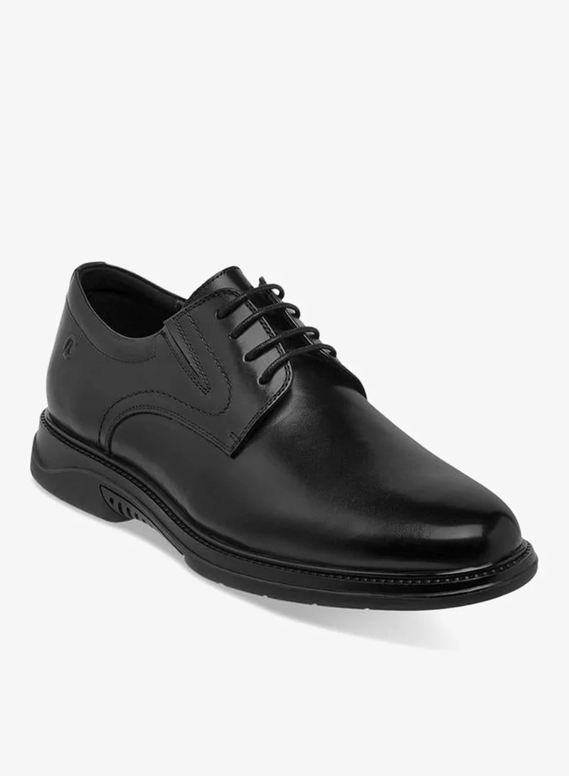 Le Confort Men Lace-Up Leather Derby Shoes