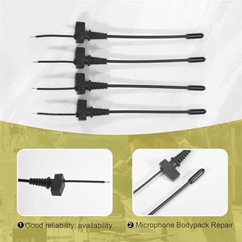 JXRYWF Replacement Antenna for Sennheiser EW100G2/100G3 Wireless Microphone/IEM Bodypack Transmitter Receiver,Frequency Covered 450-970MHz - Image 3