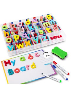 Magnetic Letters For Classroom Alphabet Letters Kit 234 Pcs With Double Side Whiteboards & Note Boards With Lines Foam Alphabet Letters For Preschool Kids Toddler Spelling And Learning Abc & Colors