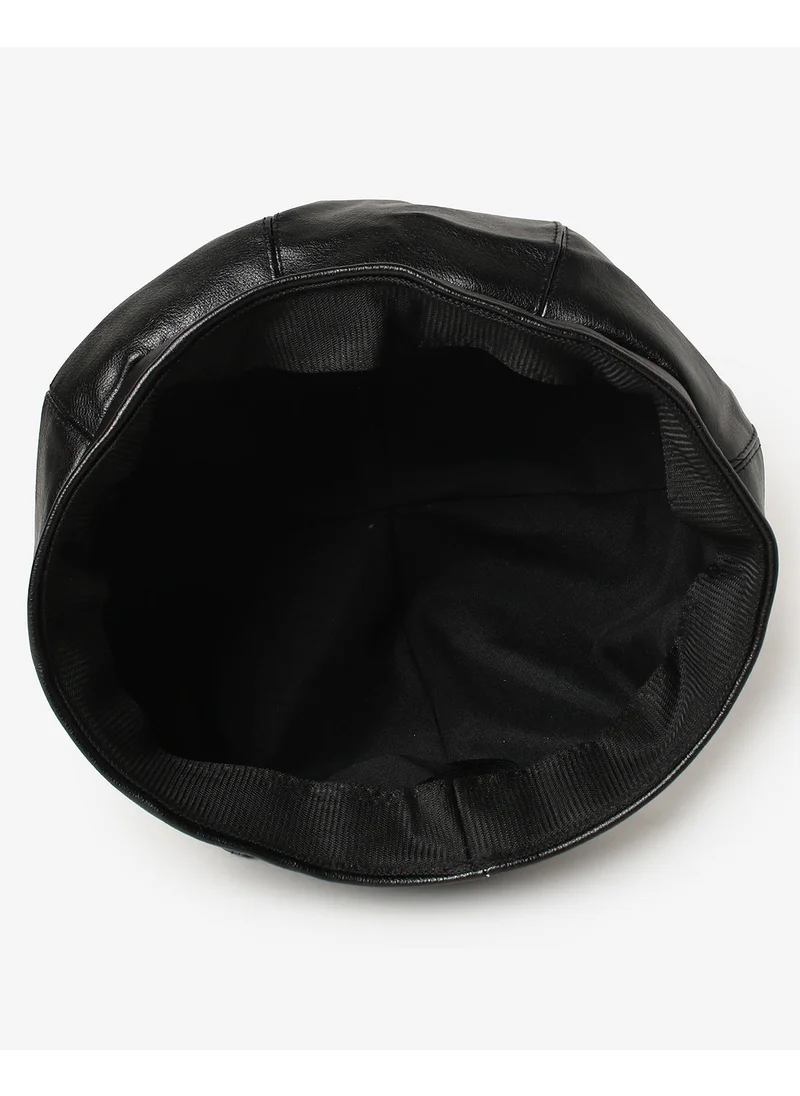 صوص هاوت Solid Black Stylish Hat