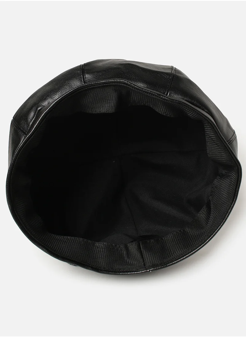 صوص هاوت Solid Black Stylish Hat
