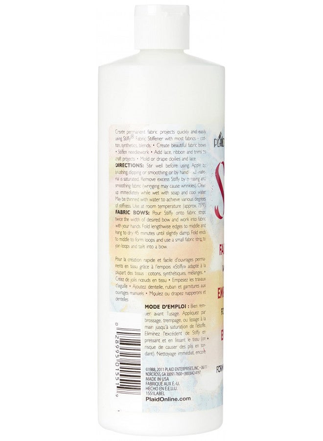 Mod Podge Plaid Stiffy Fabric Stiffener, Clear, 8 x 2.5 x 2.5 - Image 3