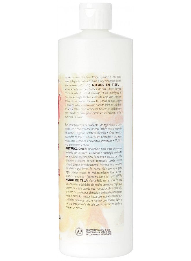 Mod Podge Plaid Stiffy Fabric Stiffener, Clear, 8 x 2.5 x 2.5 - Image 4