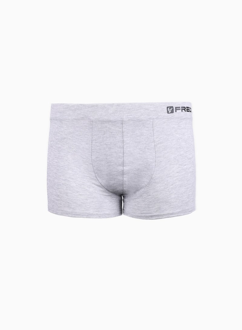 FREDDY BASIC PIAZZATO Boxer - Grey | 100% Cotton Men's Boxer - Image 1