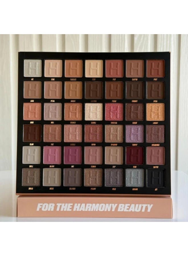 HARMONY MAKUP Harmony Beauty 42-Color Eyeshadow Palette - Image 2