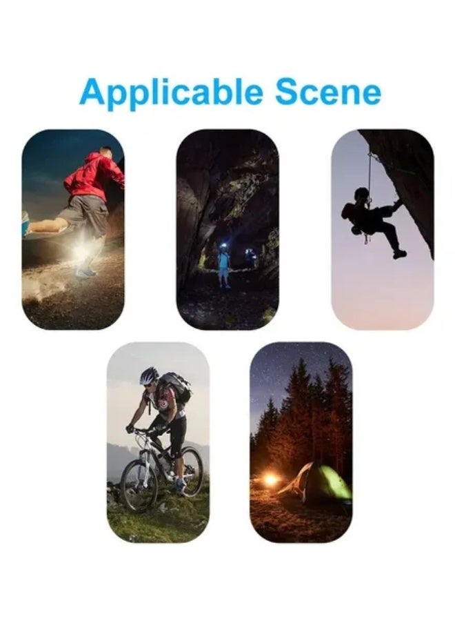 Forthcan 9-Core LED Rechargeable Flashlight, Powerful Long-Range Torch with Side Light, Waterproof Multi-Function Light for Outdoor, Emergency, Cycling, Patrol - Image 5