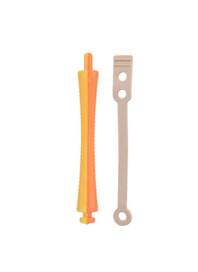 ZJchao - Hair Rollers With Rubber Band Salon Standard Wave Rods Rubber Band Hair Roller Curling Curler Perms Hair Perm Rods Hair Curling Roller For Girls Women Hair Diy Design(1) - Image 1