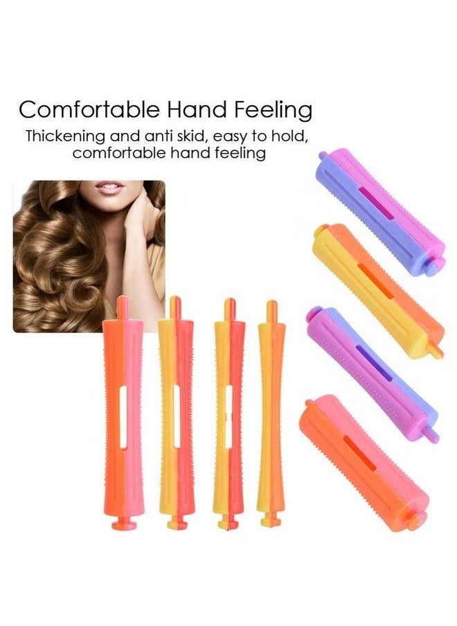 ZJchao - Hair Rollers With Rubber Band Salon Standard Wave Rods Rubber Band Hair Roller Curling Curler Perms Hair Perm Rods Hair Curling Roller For Girls Women Hair Diy Design(1) - Image 1