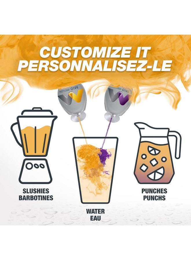 ميو معزز الماء السائل بنكهة المانجو والخوخ من MiO، 48 مل/1.6 أونصة، مستورد من كندا - Image 5