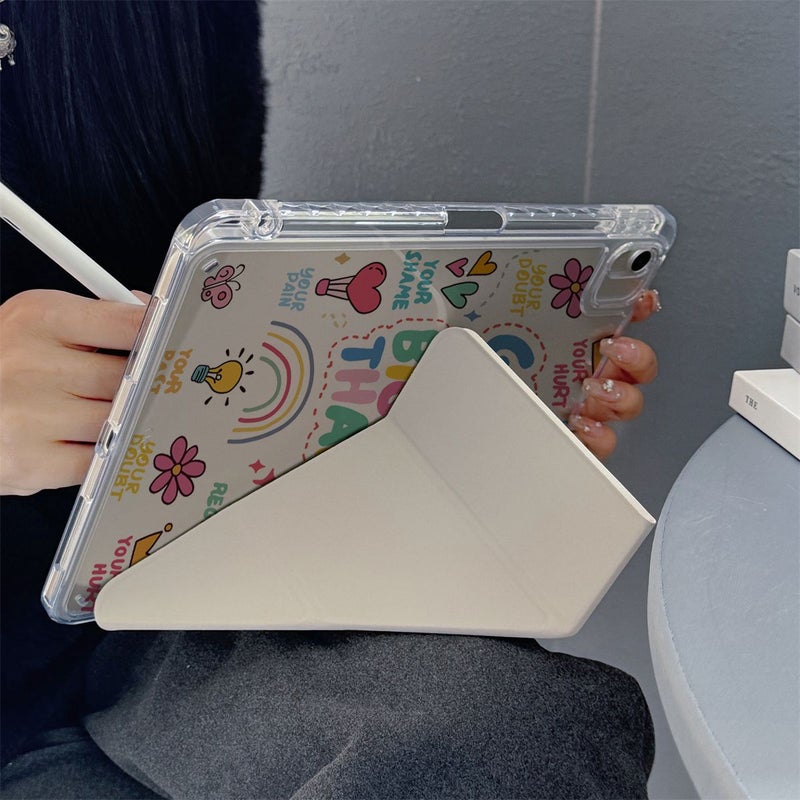 حالة ذكية عالمية لجهاز iPad Pro مقاس 11 بوصة 2024 بتصميم ملهم - Image 5