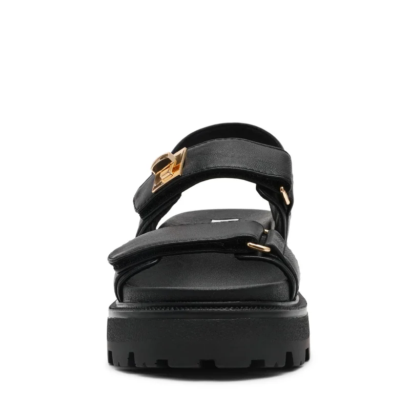 STEVE MADDEN  Supermona Velcro Closure Platform Sandals for Women | Best Price UAE