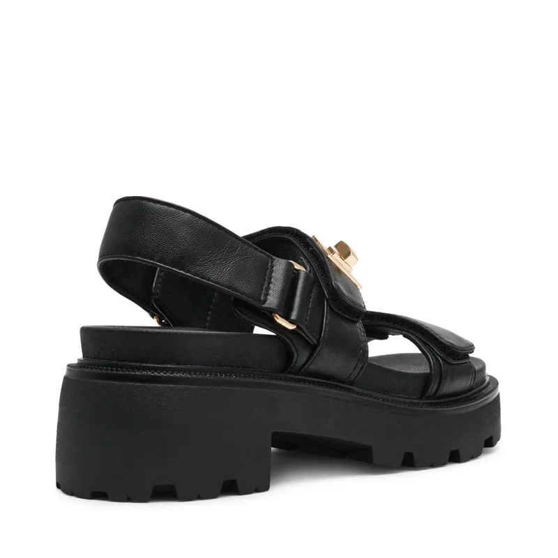 STEVE MADDEN  Supermona Velcro Closure Platform Sandals for Women | Best Price UAE