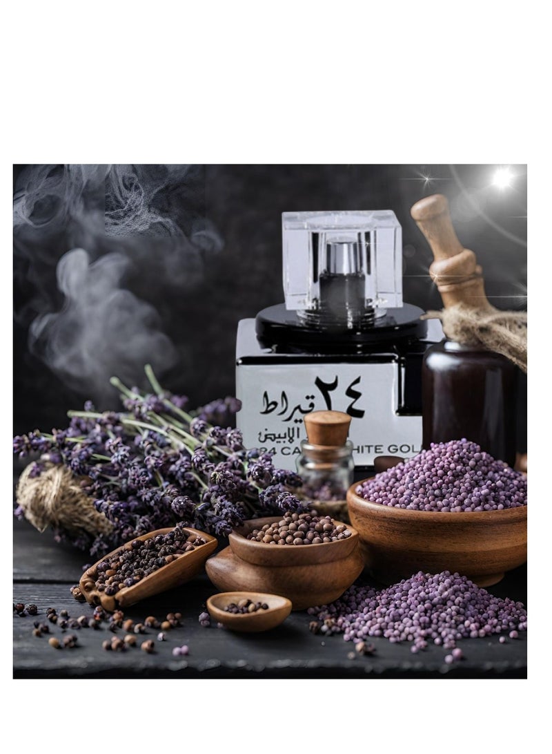 لطافة 24 قيراط وايت جولد او دي بيرفيوم للرجال - 100 مل - Image 3
