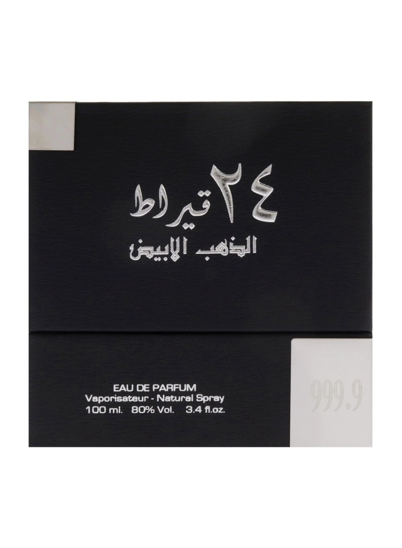 لطافة 24 قيراط وايت جولد او دي بيرفيوم للرجال - 100 مل - Image 5