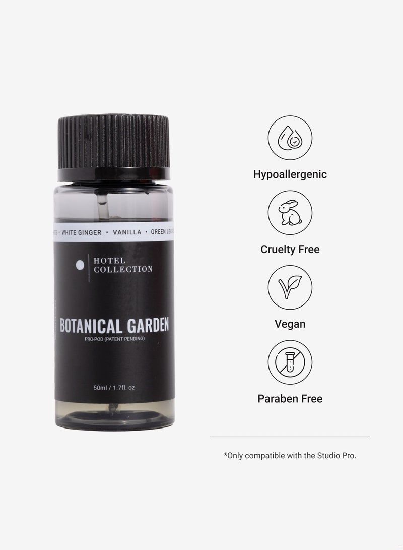 Hotel Collection Botanical Garden Pro-Pod Oil Blend - Hotel Inspired for Luxury Essential Oil Diffusers - Aromatherapy Scent Diffuser Oil - Green Leaves, White Ginger, and Vanilla  - Image 2